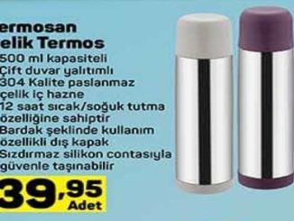 A101 Termosan Çelik Termos Yorumları ve Özellikleri