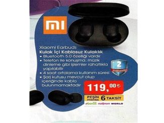 Bim Xiaomi Earbuds Kulak İçi Kablosuz Kulaklık Yorumları ve Özellikleri