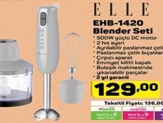 Elle EHB-1420 Blender Seti Özellikleri ve Yorumları