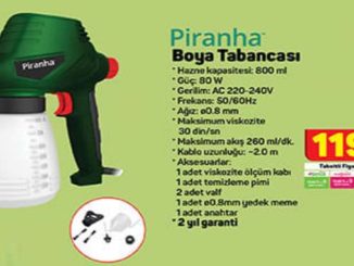 A101 Piranha Boya Tabancası Yorumları ve Özellikleri