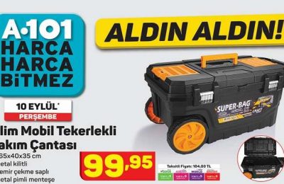 A101 Slim Mobil Tekerlekli Takım Çantası Yorumları ve Özellikleri