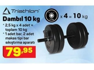 A101 Triathlon Dambıl 10 Kg Yorumları ve Özellikleri