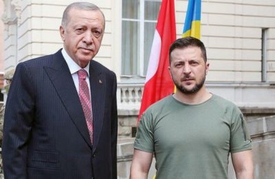 Cumhurbaşkanı Erdoğan, Ukrayna Devlet Başkanı Zelenskiy ile görüştü